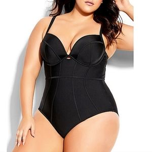 City Chic Genada Undewire One Piece